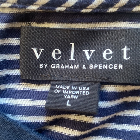 Velvet by Graham & Spencer Men’s L T-shirt NWT - Picture 3 of 4